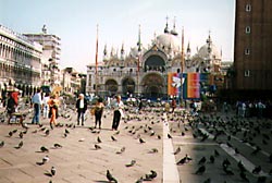 Plaza de San Marcos en Venecia.