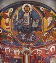 Fresco de St. Climent de Taull.